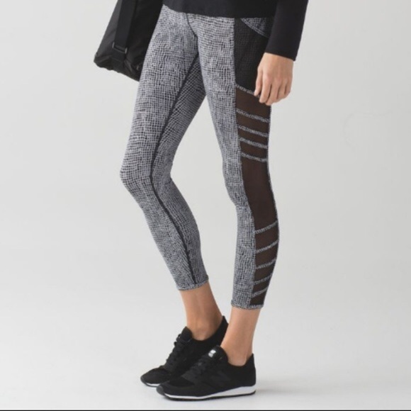 Lululemon Wild and Free Legging Tights Fall Net - Picture 1 of 9